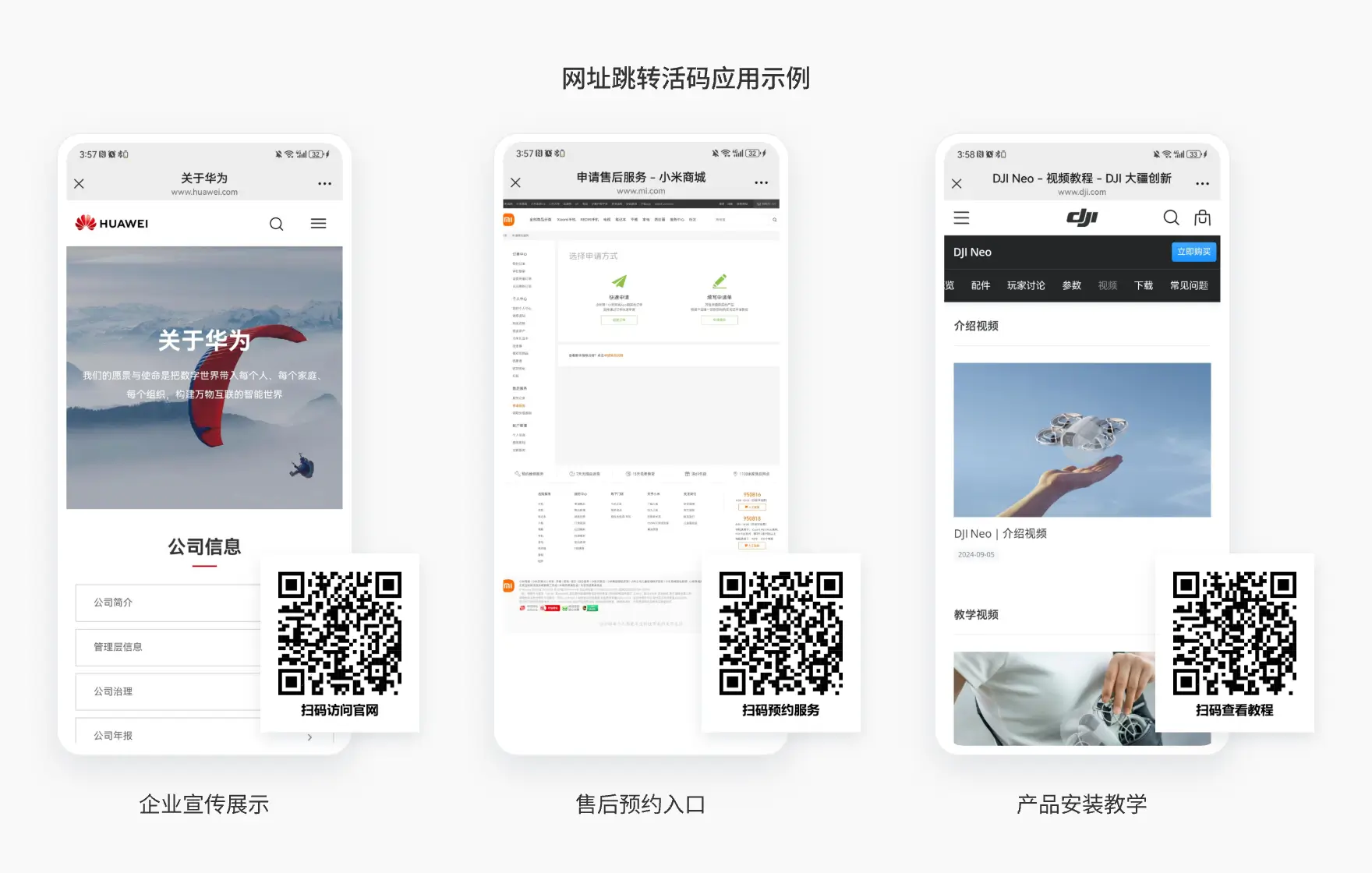 网址跳转活码应用示例